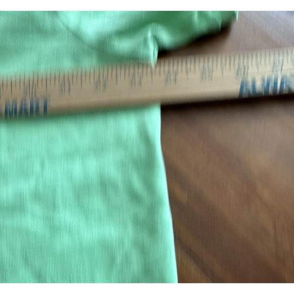 Ralph Lauren Polo Golf Shirt Custom Fit XL Lime Green w/Hot Pink Pony - Picture 5 of 9